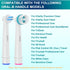 Sdiveson Package. Interspace and Ortho Care Replacement Brush Heads Compatible with Oral B Electric Toothbrush, Braces