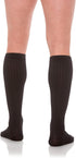 Jomi Compression Men Collection, 15-20mmHg Compression Socks Microfiber 102, Medium, Black