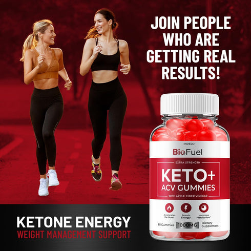 Indelo (2 Pack) Gummies Gummies Gummies (120 Gummies) Bio Fuel Keto ACV - Advanced Formula BioFuel Keto Plus ACV Apple