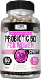 Kaya Naturals Probiotic 50 Billion CFU | 60 Vegetable Capsules for Women, Men, Gut Health & Immune Support