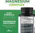 ForestLeaf Magnesium Complex 500mg Capsules - Magnesium Supplement for Sleep & Constipation - 120 Ct for Women