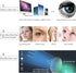 VisionGlobal Blue Light Blocking Glasses for Women/Men, Anti Eyestrain, Stylish Oval Frame, Anti Glare (+1.50