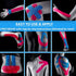 Made in Korea Kinesiology Tape for Physiotherapy, Athletic Therapeutic Muscle Tape for Sports Injury Relief