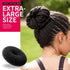 Teenitor Hair Styling Kit: 5 Bands, 20 Bobby Pins, 7 Chignons (2 Small, 2 Medium, 1 Large, 1 Extra-Large), Black