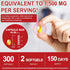 ZIXBMHYJ Bulb 300 Aged Garlic Extract Capsules | Odorless Formula from Allium Sativum | Non-GMO, Gluten Free Herbal