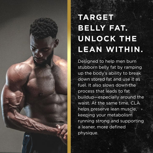 UNALTERED Belly Fat Burner for Men - Natural Weight Loss Pills, 90 Softgel Capsules