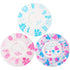 Shower Caps, 3 Pcs Waterproof Bath Caps with Elastic Band, Reusable Bath Hair Hat for Women Ladies Spa Salon