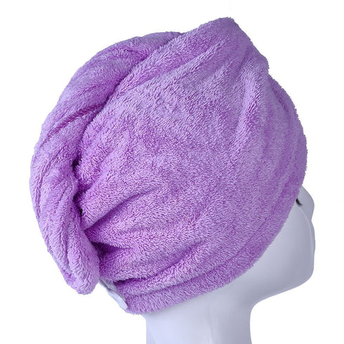 YYXR Microfiber Hair Drying Towel, Ultra Absorbent Twist Hair Turban Drying Cap