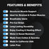 Sport Transdermal Pain Relief Tape - Kinesiology Tape for Sore Joints, Muscles, 2 Elastic Strips