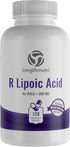 R-Alpha Lipoic Acid 300mg Stabilized, 120 Vegetarian Capsules | Na R-ALA Supplement | Non-GMO Gluten Free
