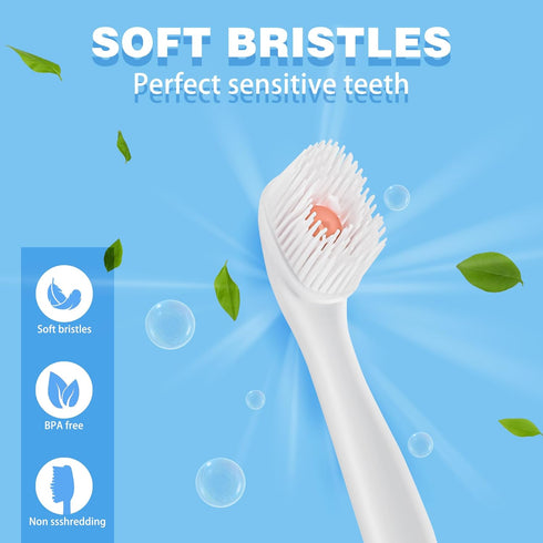 Disposable Mini Toothbrush Travel Toothbrushes with Toothpaste, Portable Peppermint, 120pcs, 5 Packs