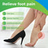 Gel Heel Pads - 2 Pcs Heel Cups for Plantar Fasciitis Pain Relief, Foot Pain Support Cushion Insoles