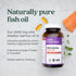 New Chapter Wholemega Fish Oil Supplement - Wild Alaskan Salmon Oil, 180 ct, 1000mg Softgels