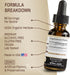 Organic Lion's Mane Mushroom Supplement Drops - 1oz Liquid Tincture for Focus, Brain Health, Vegan Nootropic