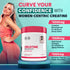 5g Creatine Monohydrate Powder for Women with 2000mg Collagen +1g BCAA 2:1:1, 240g - No Fillers