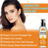 Keratin Protein Hair Serum for Frizzy Hair, Nourishing & Repairing Treatment with Castor Oil for Shine