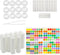 IFINTECHNO 12 Pcs White Refillable Nasal Inhalers, Eco-Friendly PP Plastic Personal Aromatherapy Inhaler