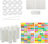 IFINTECHNO 12 Pcs White Refillable Nasal Inhalers, Eco-Friendly PP Plastic Personal Aromatherapy Inhaler