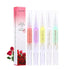 Nail Nutrition Oil Pen Set, 5pcs Cuticle Oil Pen for Nail Care at Home and Salon