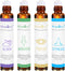 Aromatherapy Oils Roller Set - Natural Pre-diluted Essential Oils Roll On with Glass Rollerball, Relaxation Gift, Pack