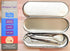 Metal Tongue Scrapers, 3 Piece Set, 304 Stainless Steel with Storage Case - Oral Hygiene Metal Tongue Cleaners (Silver)
