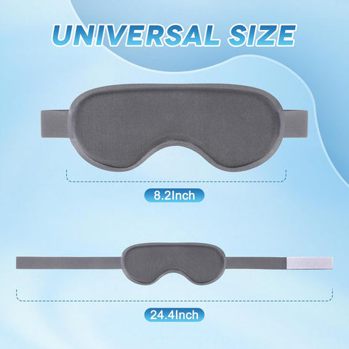 2Pack Gel Cooling Eye Mask, Reusable Cold Eye Masks for Sleep, Hot & Cold Therapy Compress for Puffiness, Dark Circles