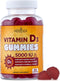 NEW AGE Vitamin D3 5000 IU 125mcg Gummies - Strong Bone Health, Immune Support - Non-GMO, Gluten-Free, Dairy-Free, 60