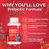 Health Plus Prebiotic Formula, Probiotics + Digestive Enzymes, 180 Capsules