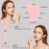 Facial Skincare Ice Roller Mold, Ice Roller for Face and Eye, Beauty Cube for Skin Brightening, Pink Set