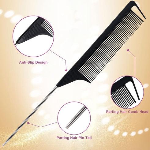 NEWISHTOOL Hair Extension Tool Kit with 300 PCS Silicone Beads, Micro Links Beading Pliers, and Accessories