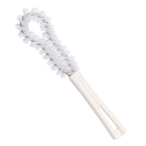 Fuller Brush Dental Plate Brush - Soft but Stiff Hygienic Cleaner for Dentures, Plates, Retainers - Oral Hygiene Tool