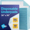 Pulp 50 x Incontinence Underpads 36" x 36" | XXXL Bed Pads Disposable