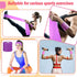 BBTO Athletic Pre Wrap Tape for Hair, 3 Pieces Foam Underwrap Tape, 2.75 Inch x 30 Yards, Purple