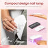 ROSALIND Poly Nail Gel Kit - 20 Colors + 76 Nail Art Accessories | Clear Nude Poly Nails Gel Kit Starter with Mini UV