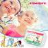 FAMILIFE Floss Picks, 120 Pcs Kid's Dental Floss Cleaner, 4 Travel Cases, Helps Fight Tooth Decay