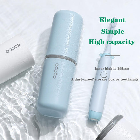 2PCS Toothbrush Travel Case, Multi-Function Portable Cover, Dustproof Holder for Business, Camping, Daily Use