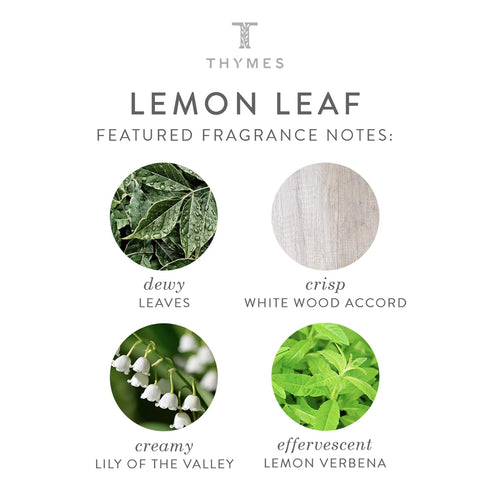 Thymes Moisturizing Hand Lotion for Dry Skin, Luxury Hand Lotion with Shea Butter & Vitamin E (Lemon Leaf, 9 fl oz)
