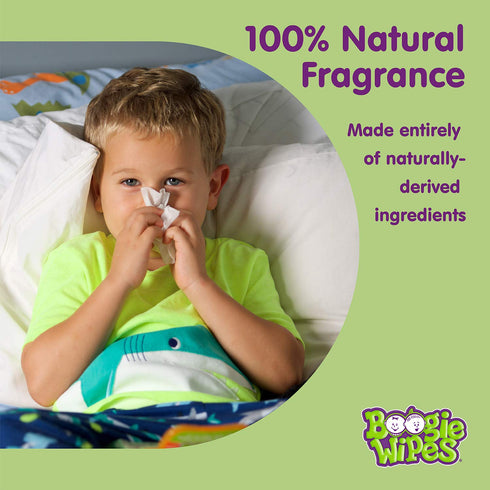 Boogie Wipes Saline Wipes for Baby & Kids - Nose Booger Wipes with Vitamin E, Aloe, Natural Saline - Grape, 30 Count