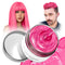 Rose Red Temporary Hair Dye, Natural Washable Hair Color Wax for Women, Men, Kids, Party Cosplay Halloween