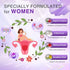 ZEBORA Probiotics for Women Digestive Health with Enzymes & Prebiotics 100 Billion CFUs| Vaginal Probiotics with D Mannose & Cranberry | Urinary Tract Health | Immune Support, 90 Capsules