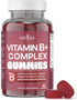 NEW AGE Vitamin B Complex Gummies with B3, B5, B6, B7, B9 & B12, Gluten-Free, Vegan, 60 Count
