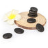 Master Massage Toes Basalt Hot Stone Pack – 8-Piece Natural Black Basalt Massage Stone Set for Spa Relaxation