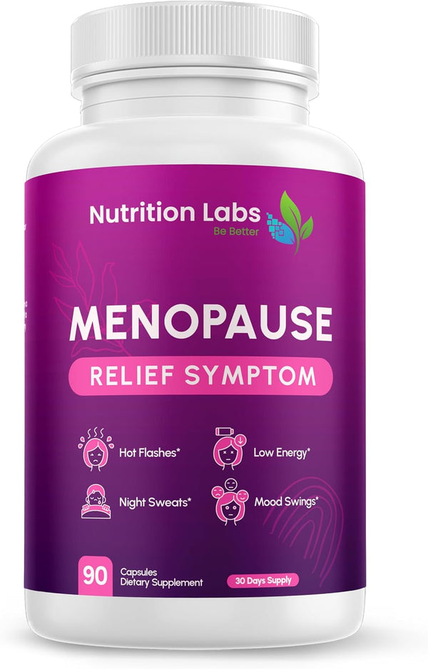 NUTRITION LABS BE BETTER Menopause Symptom Relief and Support Supplement for Women, MAKTrek Technology Clinically Proven