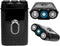 Tacshaver 3D Electric Razor for Men - 2 in 1 Rechargeable Shaver w/Trimmer for Mustache, Beard - Waterproof Cordless