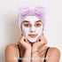 VELSCRUN 6 Pack Spa Headband, Makeup Headband, Purple Sponge Hair Band for Washing Face and Gifts