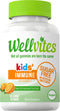 Sugar Free Kids Immune Daily Gummy Vitamins - Vegan, Non-GMO - 60 Count (30 Day Supply) - No Artificial Sweeteners,