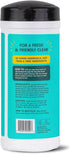 Aunt Fannie's Natural Cleaning Vinegar Wipes, Multipurpose Surface Cleaner, Bright Lemon Scent, 35 Count