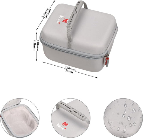 Mchoi Blood Pressure Case Fits for LAZLE Blood Pressure Monitor, Portable Nebulizer - Handheld Personal Steam Inhalers