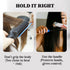 Herstyler Hair Straightening Comb - Easy Styling Straightener Comb for Flat Iron (Blue)
