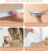 Portable Makeup Mirror with Lights, Rechargeable Travel Compact Vanity Mirror, 10X Magnification, 70 LEDs, 3 Color